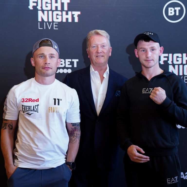 Carl Frampton v Darren Traynor press conference quotes for Saturday