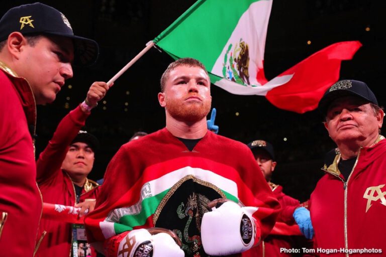 Canelo and Saunders to fight in May