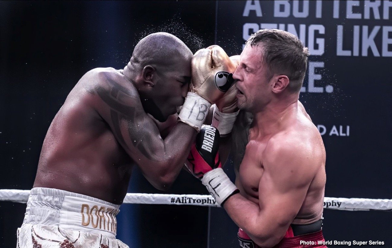Mairis Briedis, Yuniel Dorticos boxing image / photo
