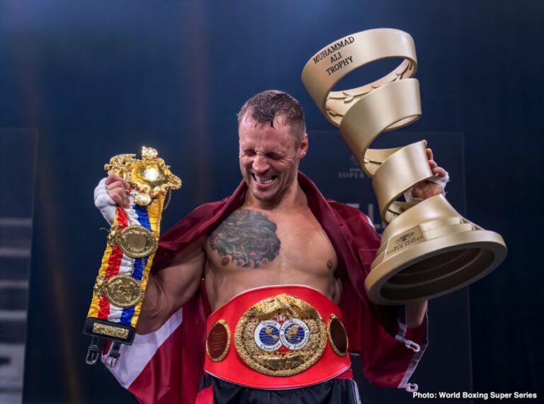 WBSS Champ Mairis Briedis returns to Latvia with the Ali Trophy