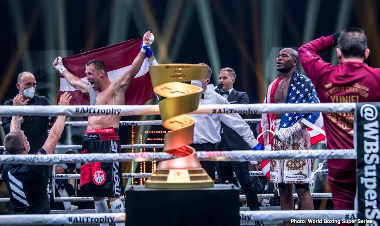 Mairis Briedis wins the Ali Trophy After Enthralling Final - Boxing Results