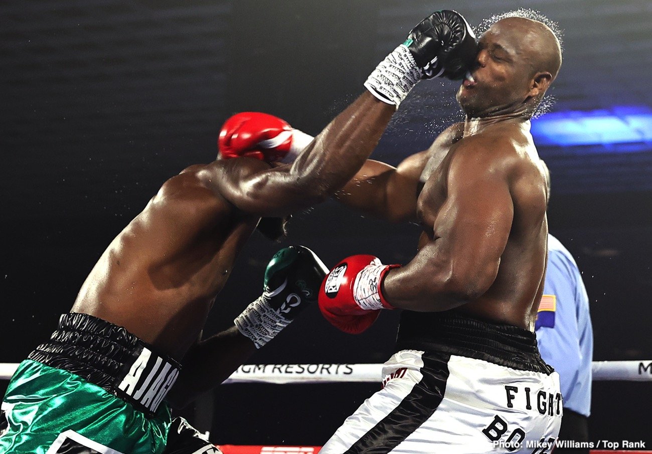 Efe Ajagba Wins Top Rank Debut - Boxing Results