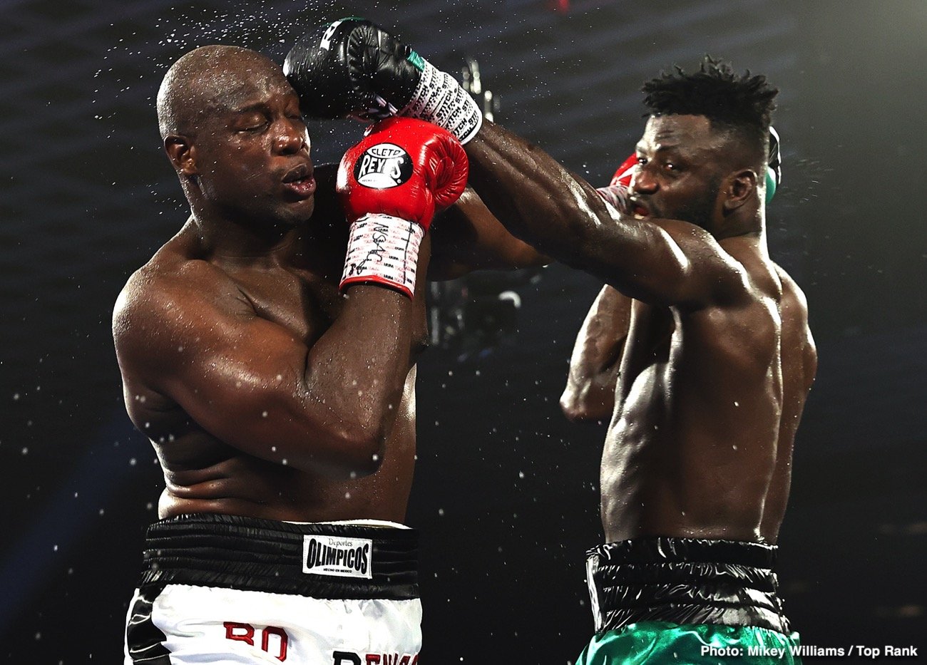 Efe Ajagba Wins Top Rank Debut - Boxing Results