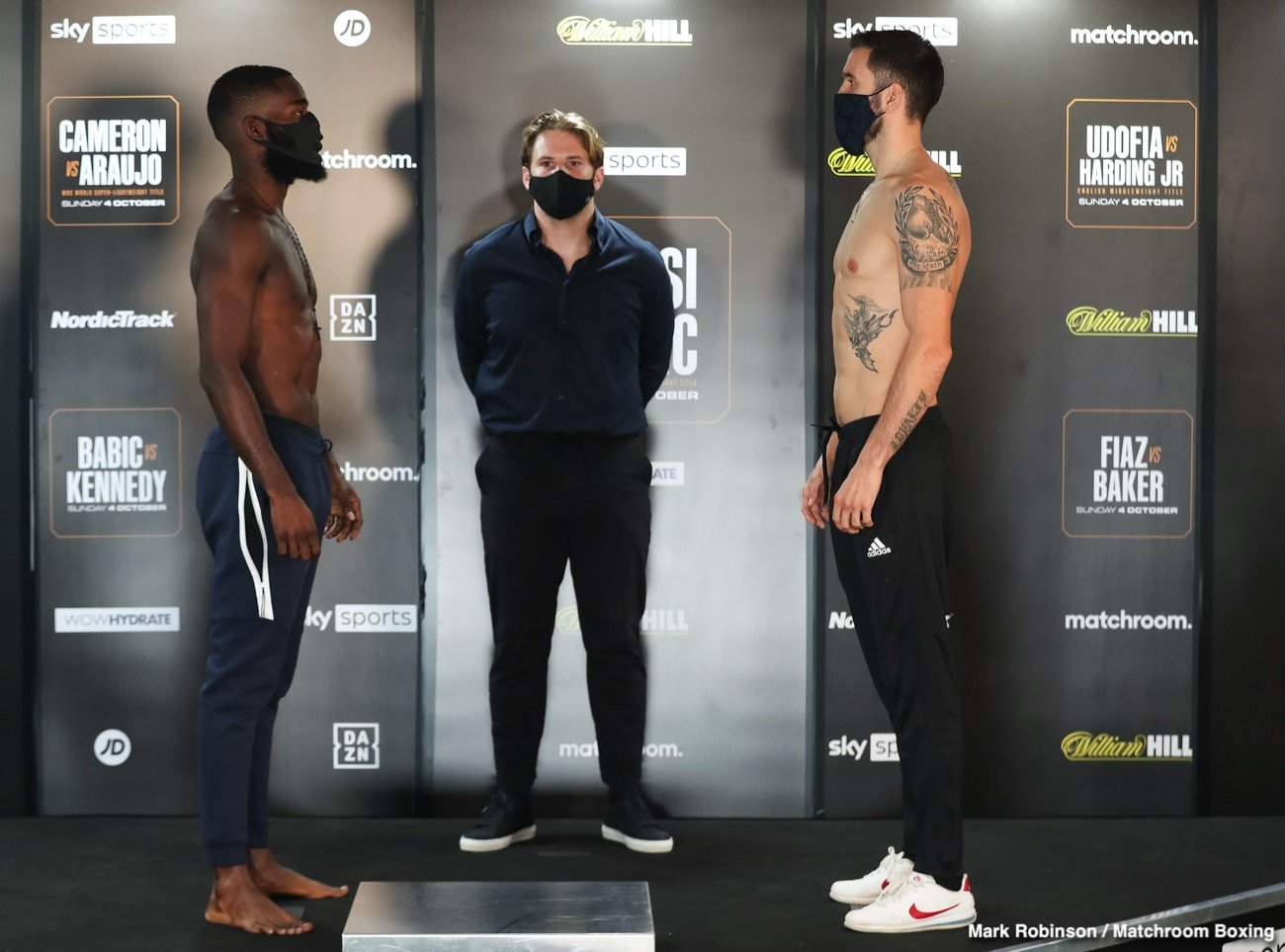 Joshua Buatsi vs Marko Calic Sky Sports Weigh In Results
