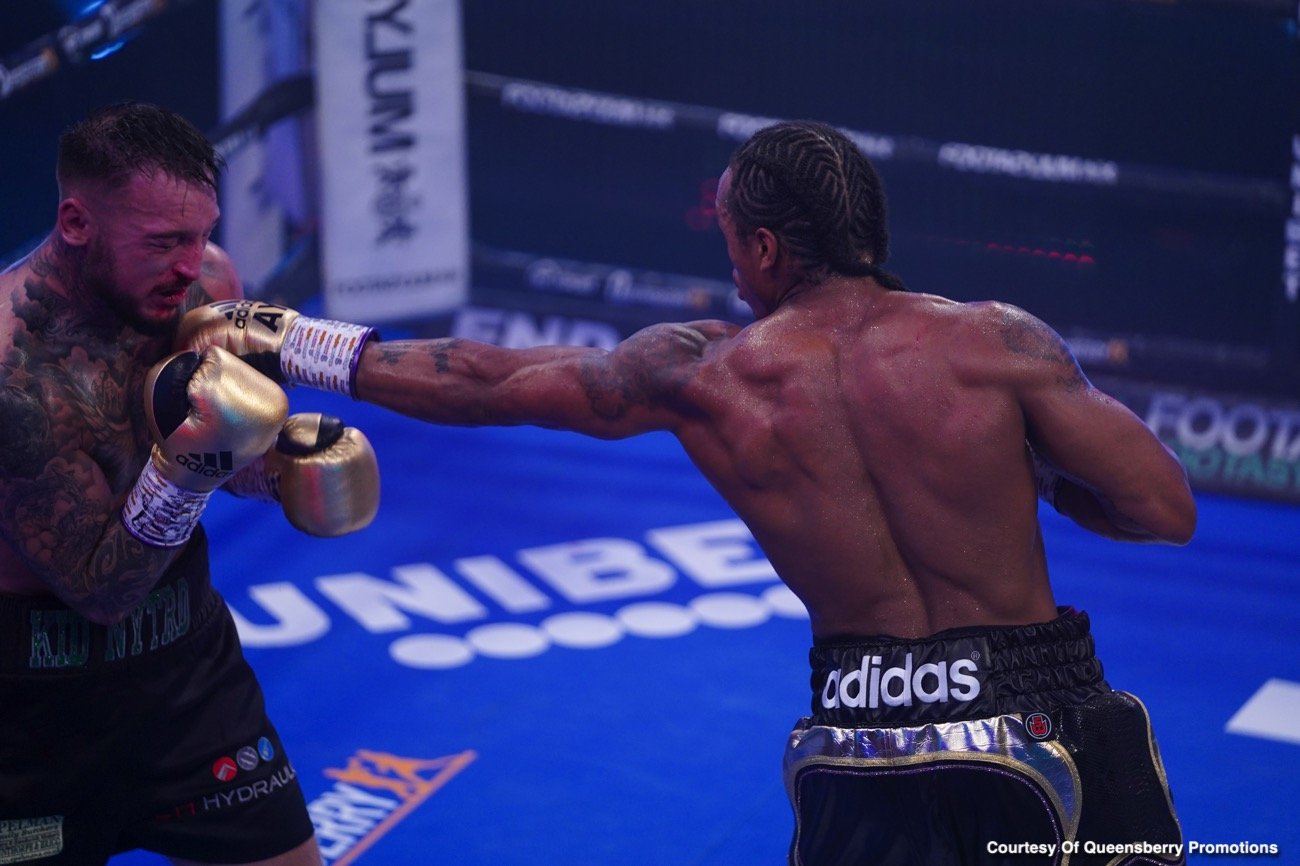 Anthony Yarde Stops Dec Spelman In Six - Boxing Results