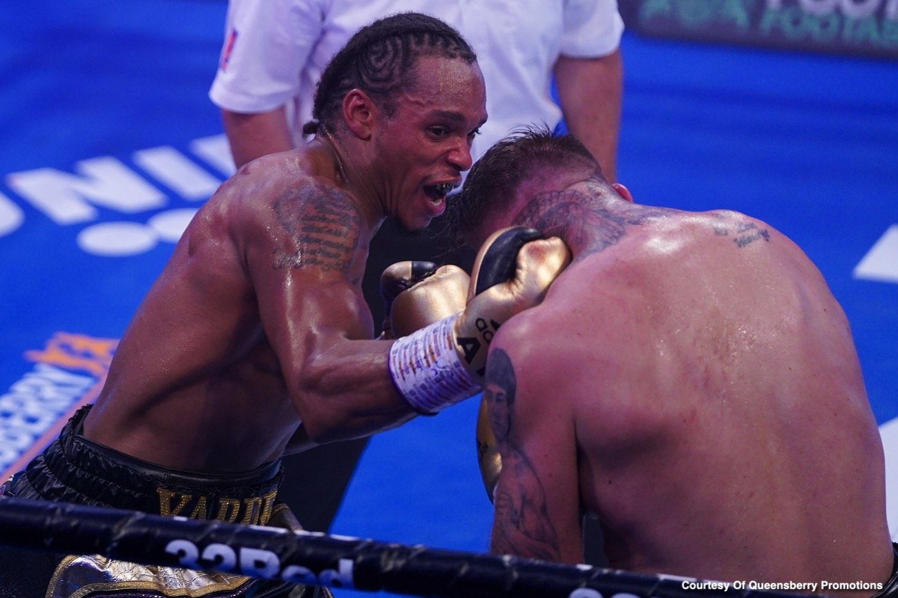 Boxing photo: Anthony Yarde image Anthony Yarde Stops Dec Spelman In Six - Boxing Results