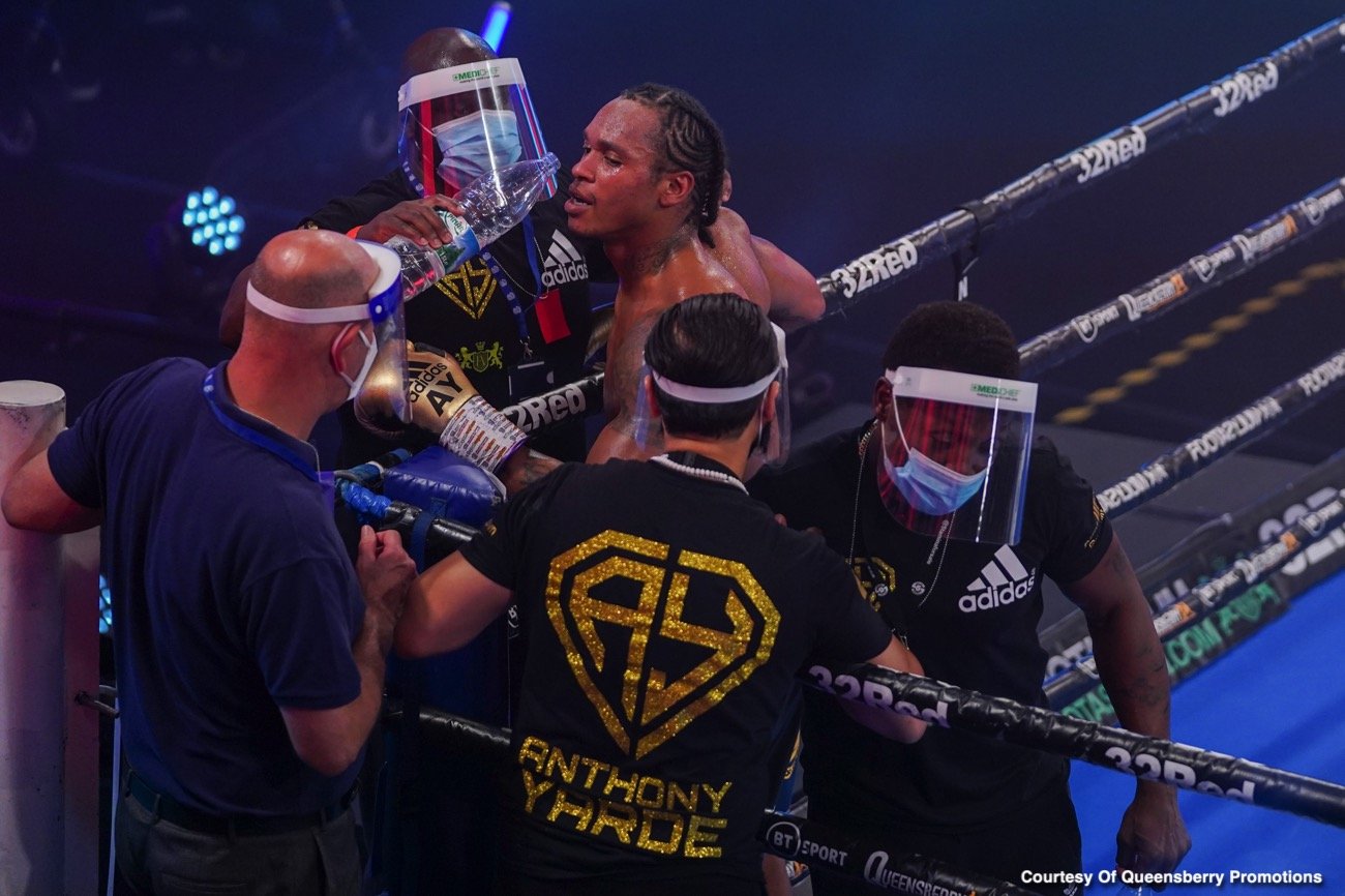 Boxing photo: Anthony Yarde image Anthony Yarde Stops Dec Spelman In Six - Boxing Results