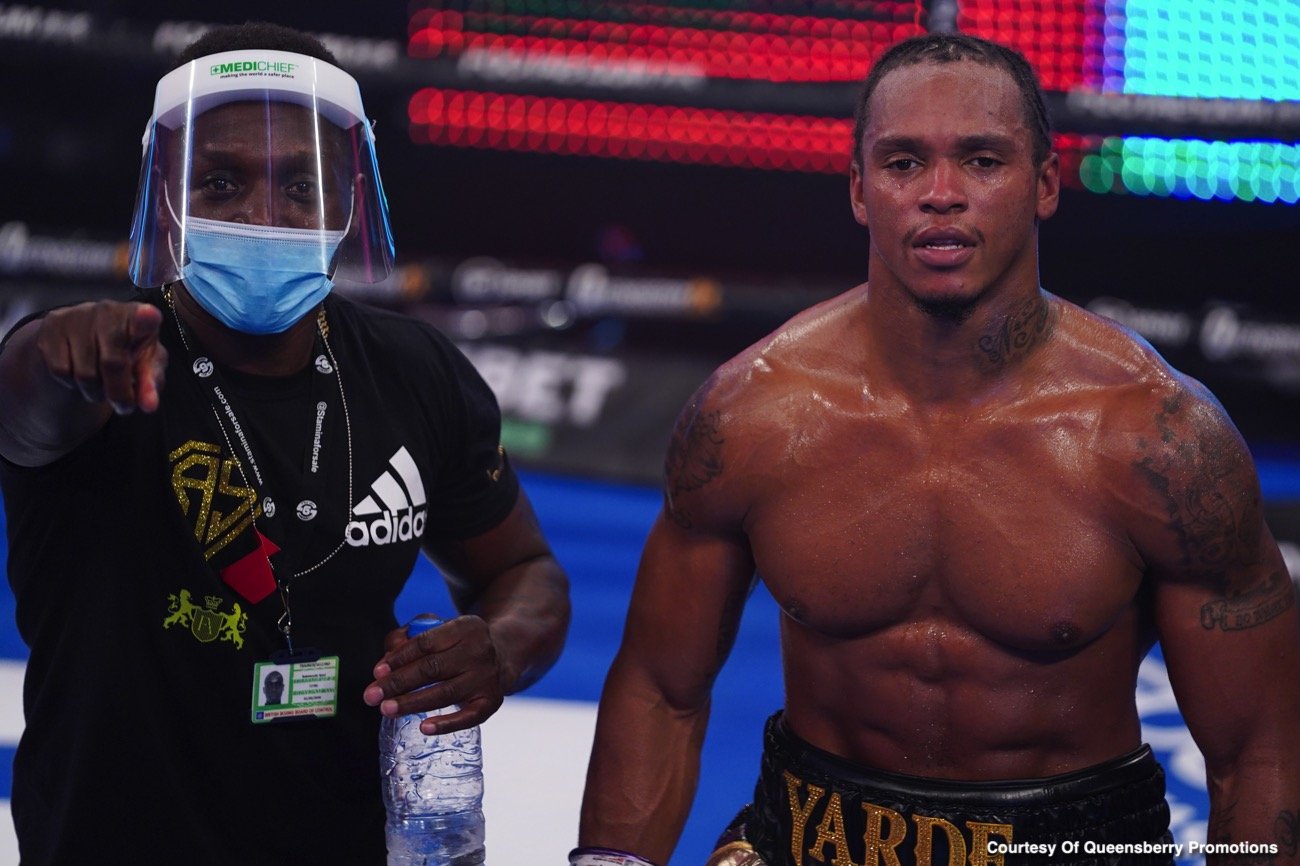 Boxing photo: Anthony Yarde image Anthony Yarde Stops Dec Spelman In Six - Boxing Results