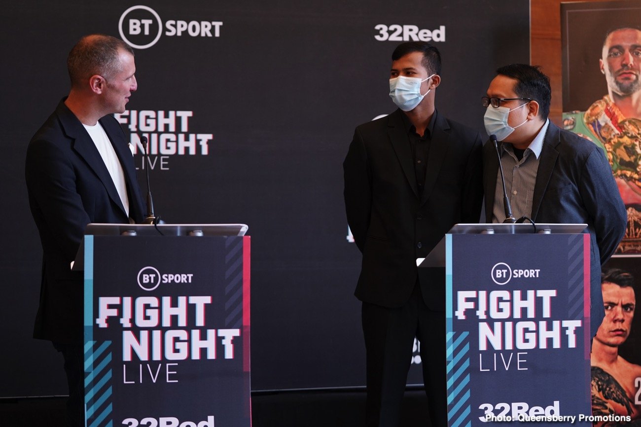 Boxing photo: Josh Taylor image Josh Taylor v Khongsong, Edwards v Williams Weigh In Results