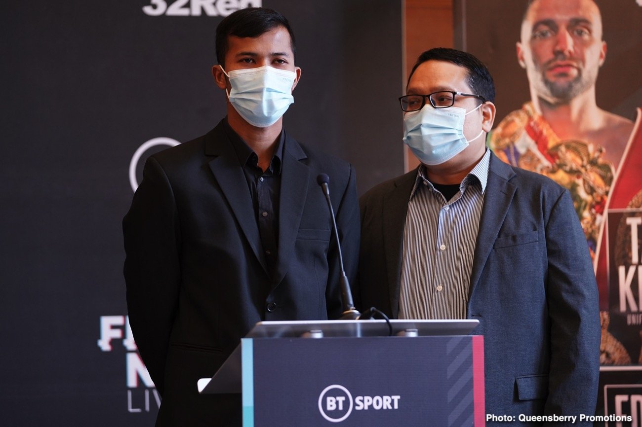 Boxing photo: Josh Taylor image Josh Taylor v Khongsong, Edwards v Williams Weigh In Results