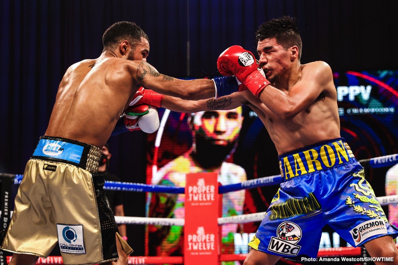 Photos: Jermell Charlo KOs Jeison Rosario; Jermall Charlo defeats Derevyanchenko