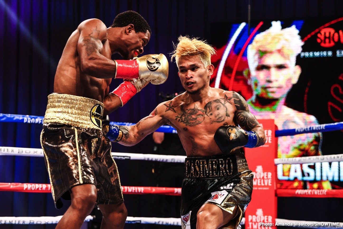 Casimero Retains WBO Bantam Title With Quick Win Over Micah - Boxing Results