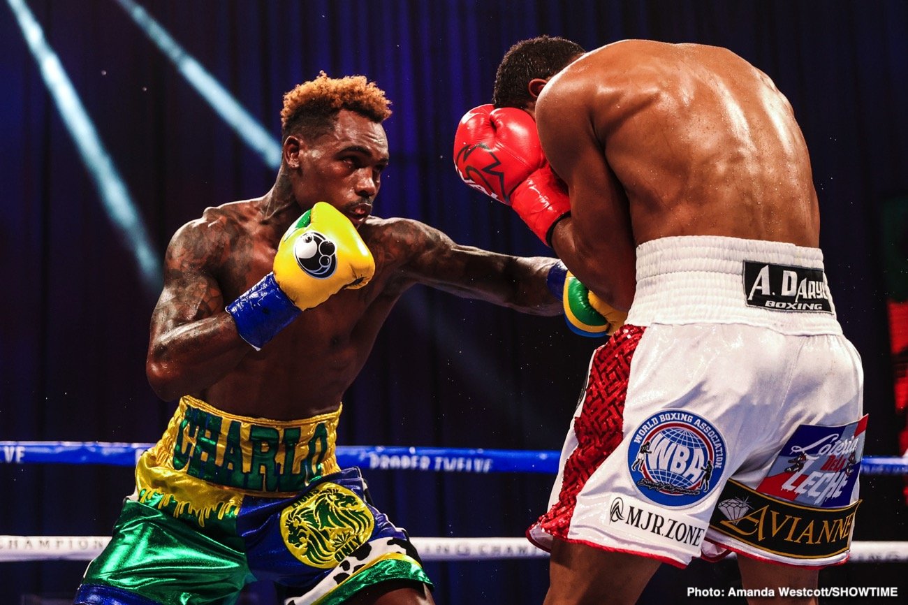 Jermell Charlo KOs Jeison Rosario in 8th round - Boxing Results