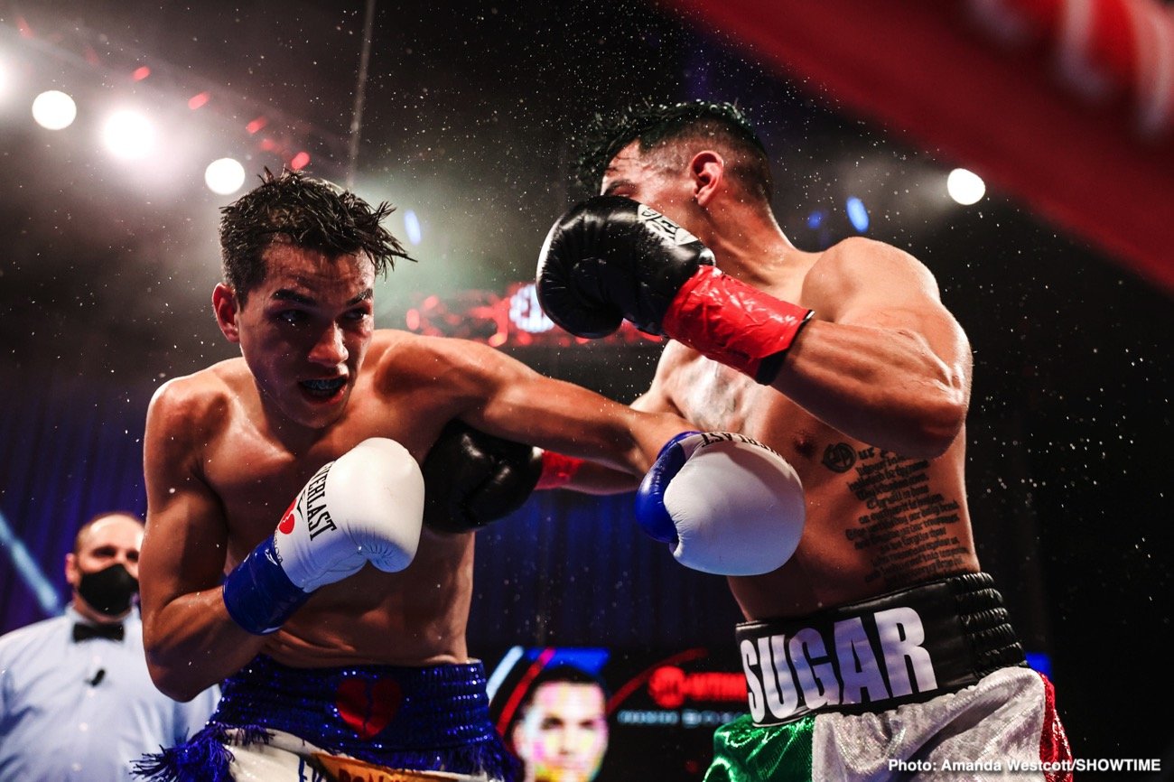 Photos: Jermell Charlo KOs Jeison Rosario; Jermall Charlo defeats Derevyanchenko