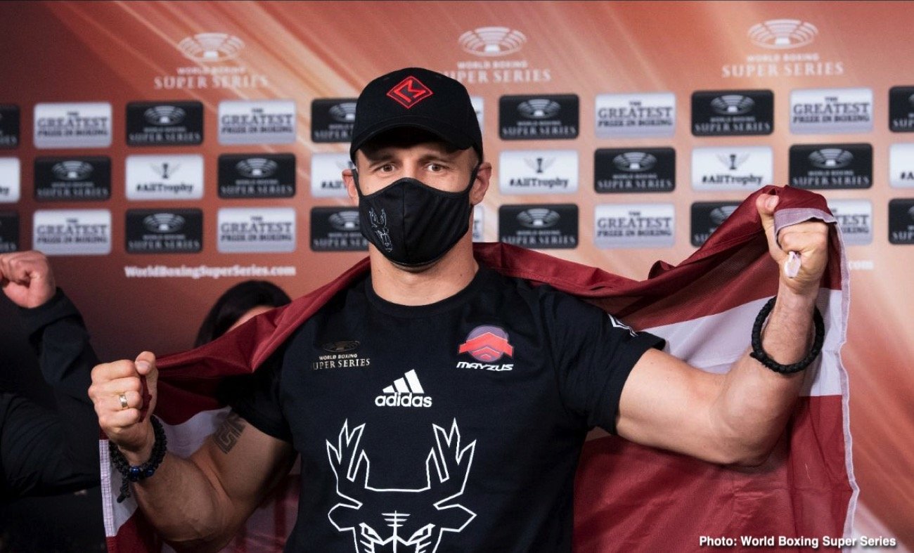 Yuniel Dorticos vs Mairis Briedis WBSS Weigh In Results