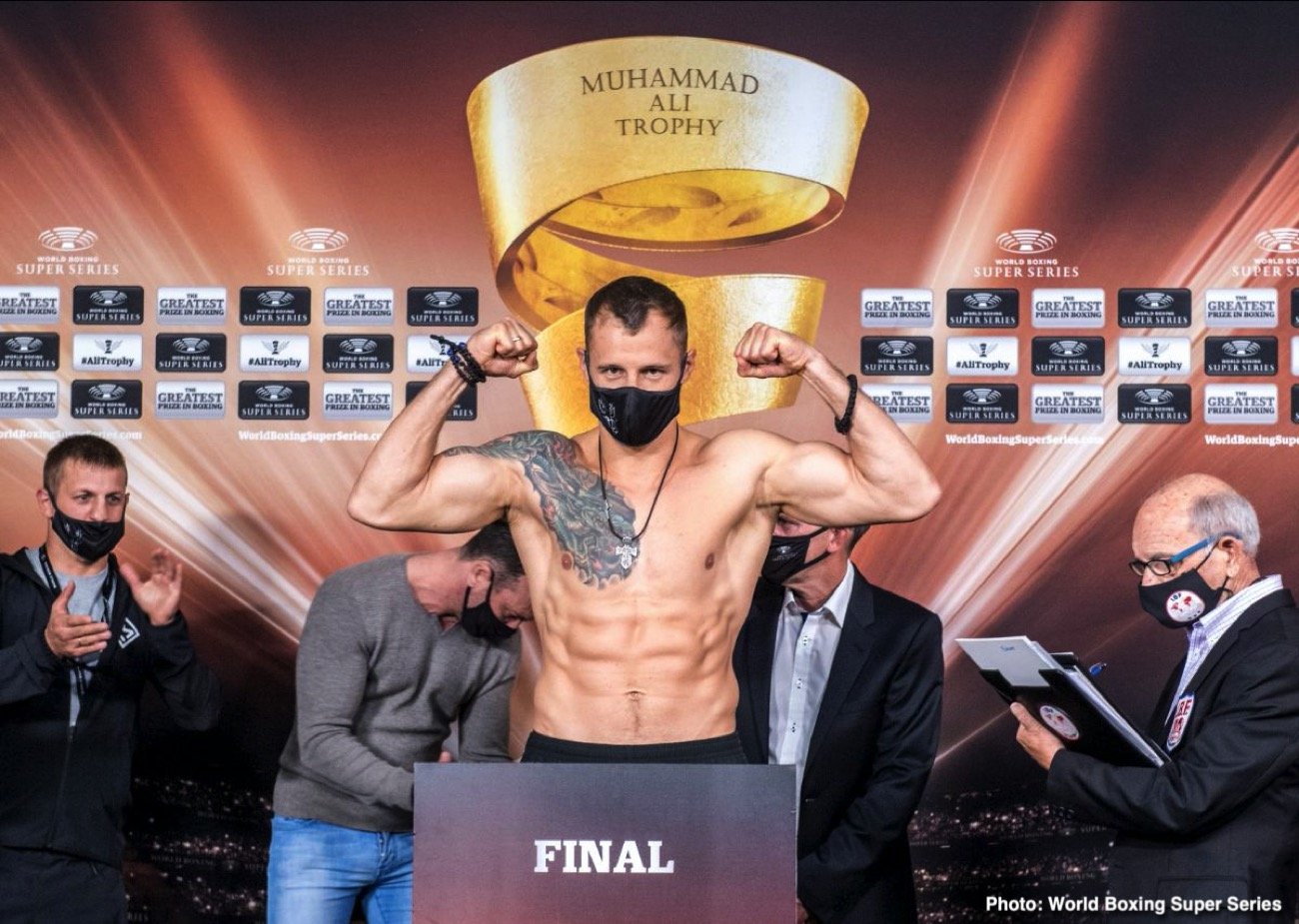 Yuniel Dorticos vs Mairis Briedis WBSS Weigh In Results
