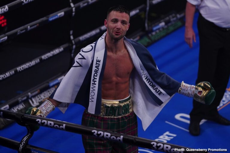 Josh Taylor Says He'll Beat Ramirez Then Move Up To 147, Would love To Fight Pacquiao, Crawford