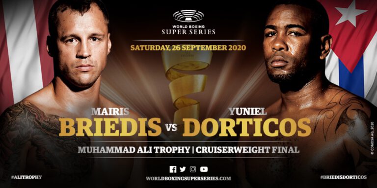 Briedis - Dorticos WBSS Cruiserweight Final on Sept. 26 in Germany