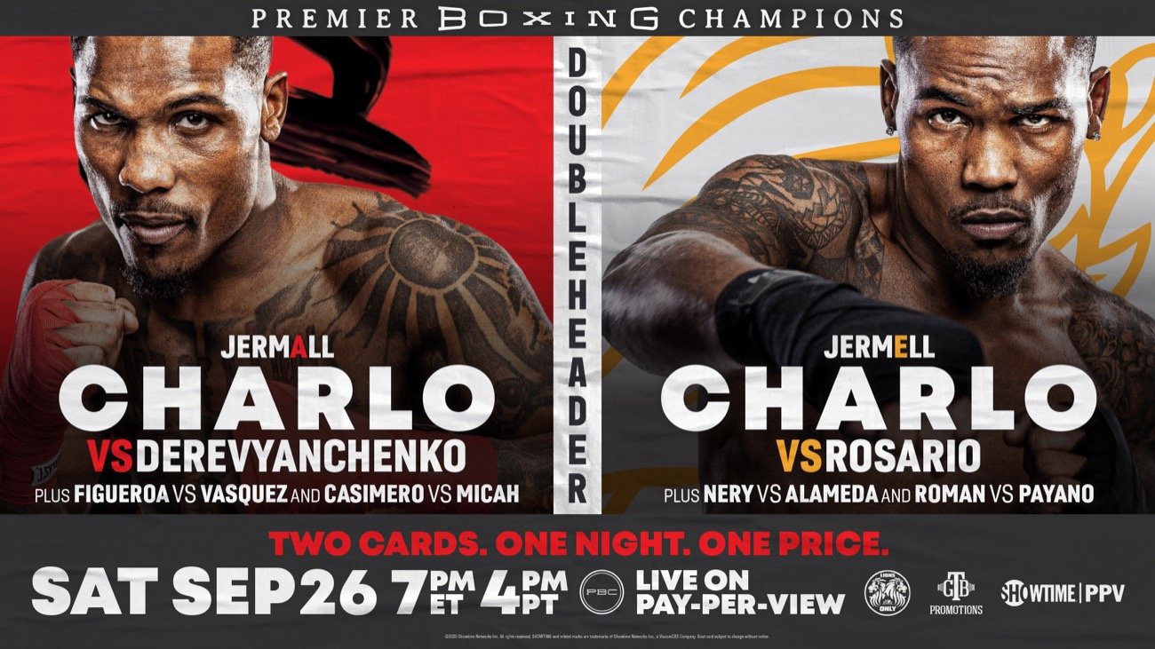 Jermell Charlo - Jeison Rosario In Part Two Of First-Ever Showtime PPV® Doubleheader