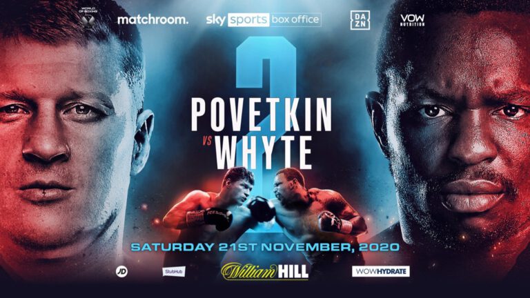 Dillian Whyte: "I’m coming to knock Povetkin out"