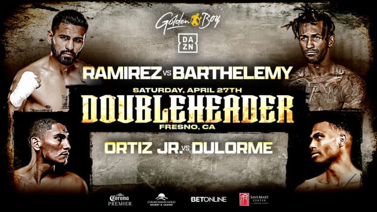 Jose Ramirez vs. Rances Barthelemy on April 27, live on DAZN