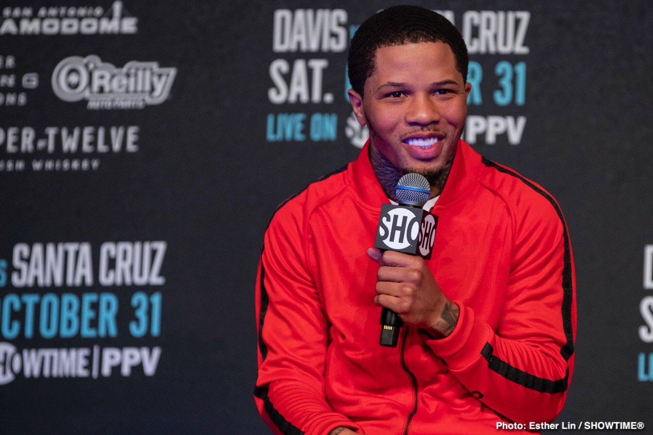Boxing photo: Gervonta Davis, Leo Santa Cruz image Davis Vs. Santa Cruz Final Presser Quotes And Photos