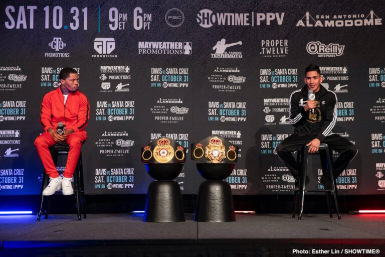 Davis Vs. Santa Cruz Final Presser Quotes And Photos