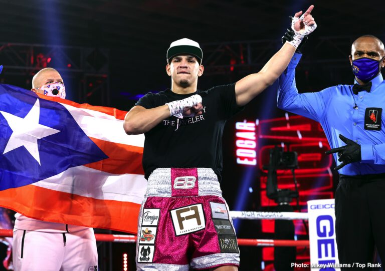 Edgar Berlanga's ex-coach says he's not ready for Canelo or other sharks at 168