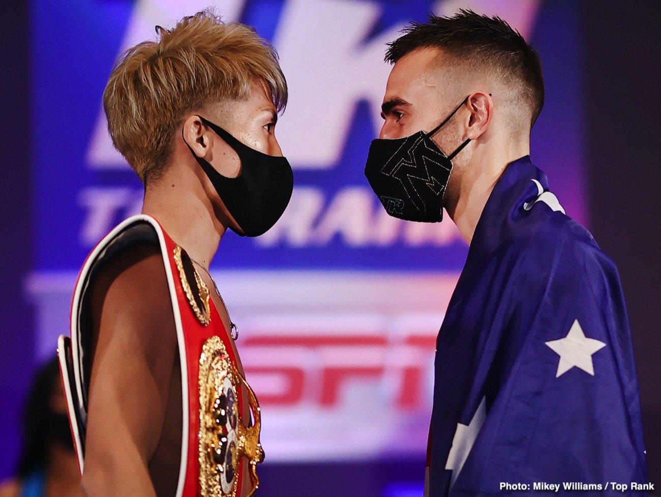 Jared Anderson, Jason Moloney, Naoya Inoue boxing image / photo