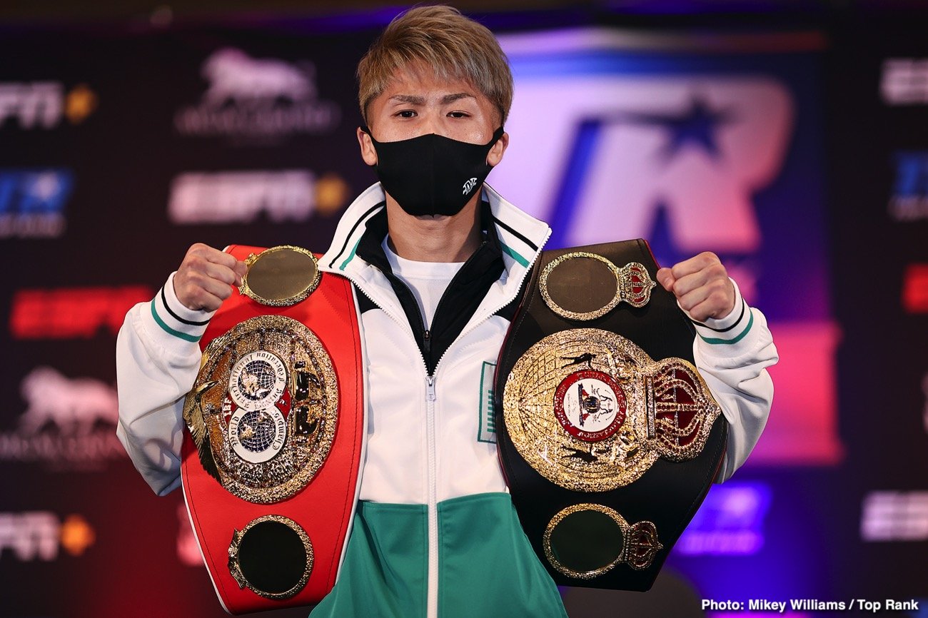 Michael Dasmarinas, Naoya Inoue boxing image / photo