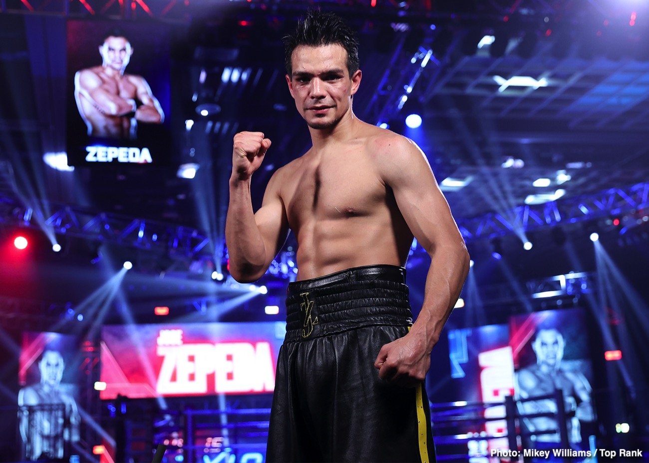 Photos: Jose Zepeda stops Ivan Baranchyk