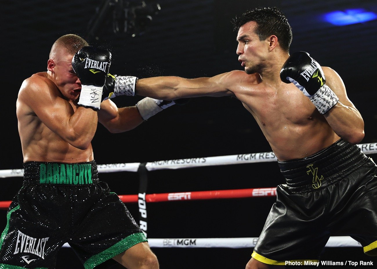 Photos: Jose Zepeda stops Ivan Baranchyk