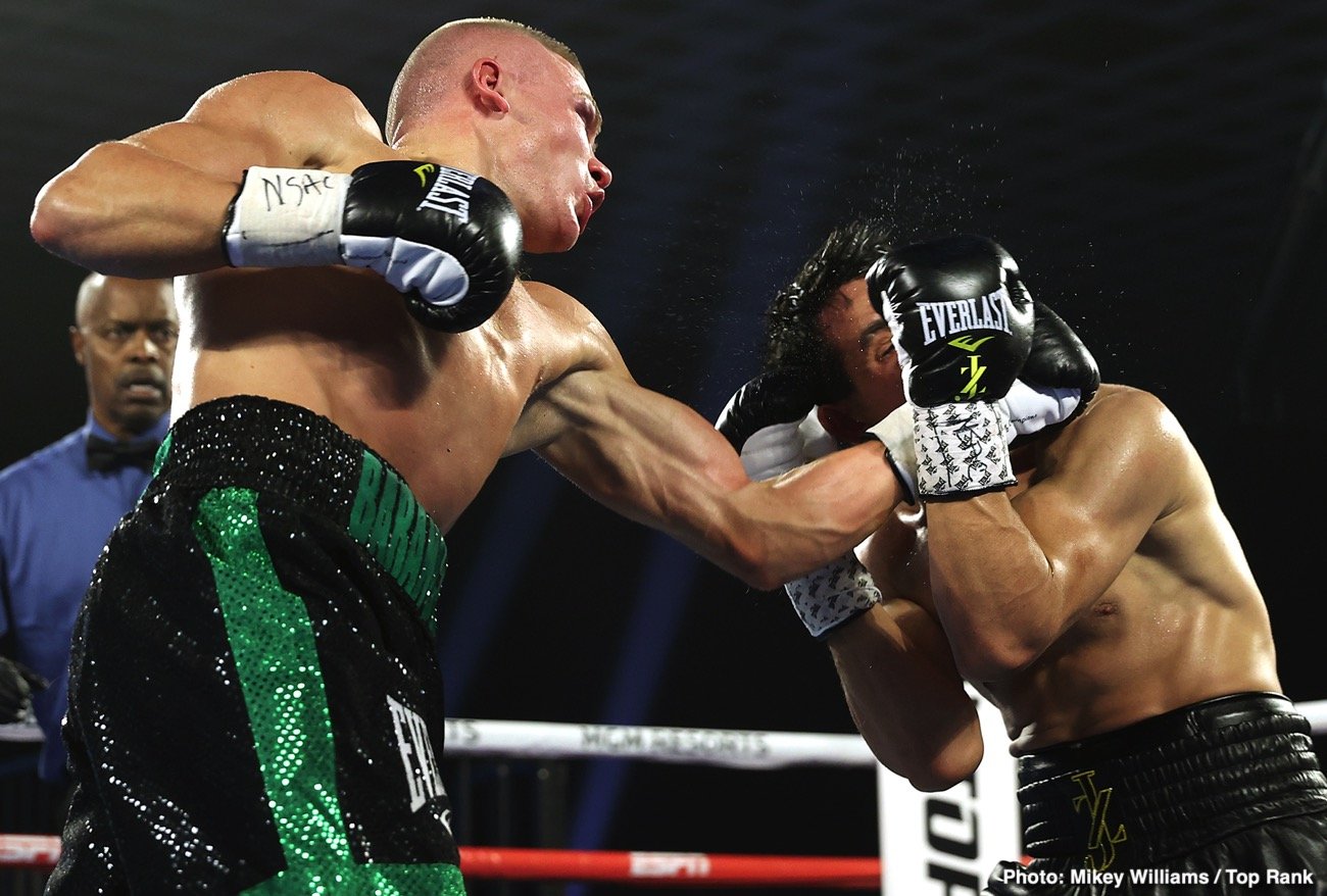 Photos: Jose Zepeda stops Ivan Baranchyk