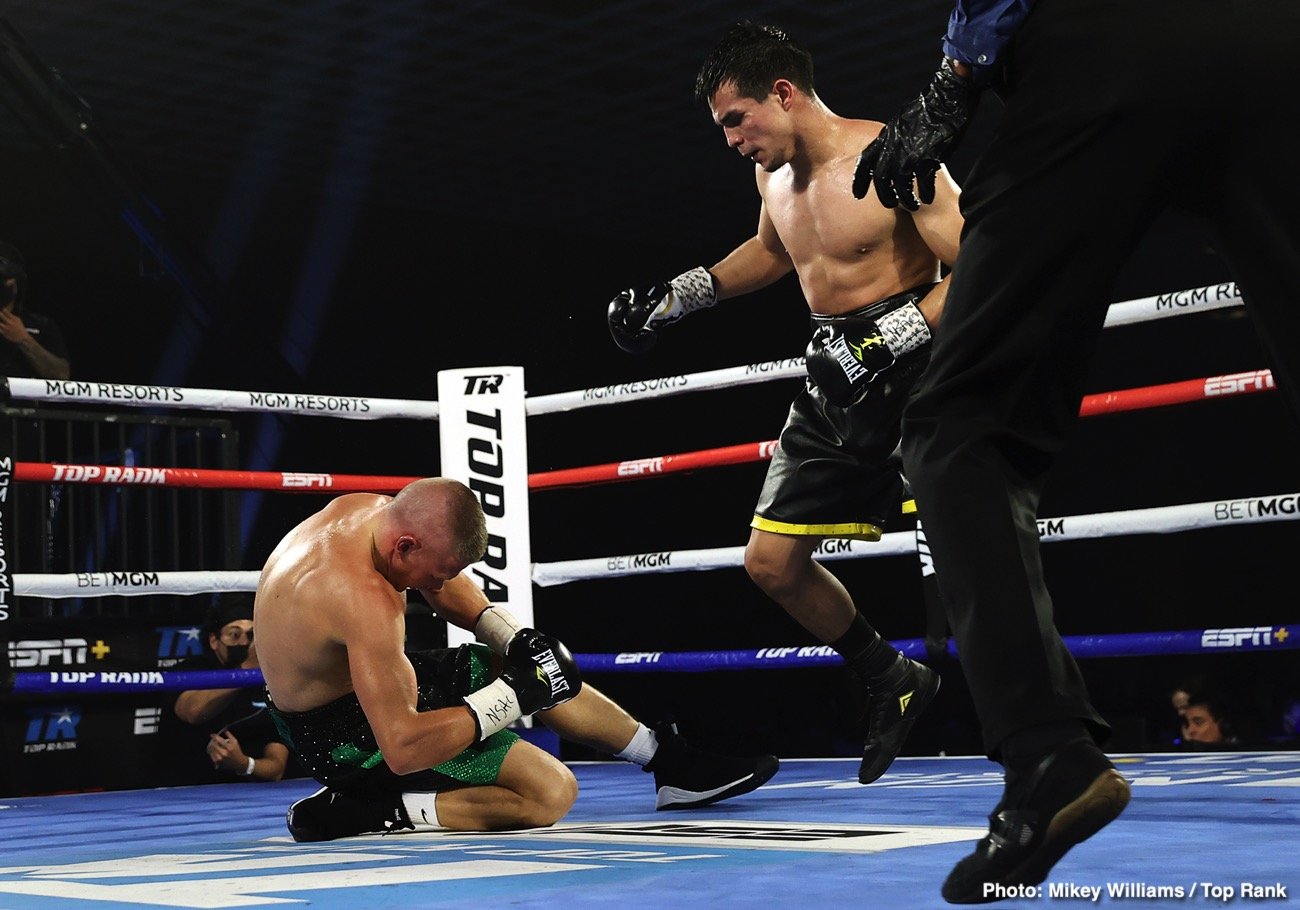 Photos: Jose Zepeda stops Ivan Baranchyk