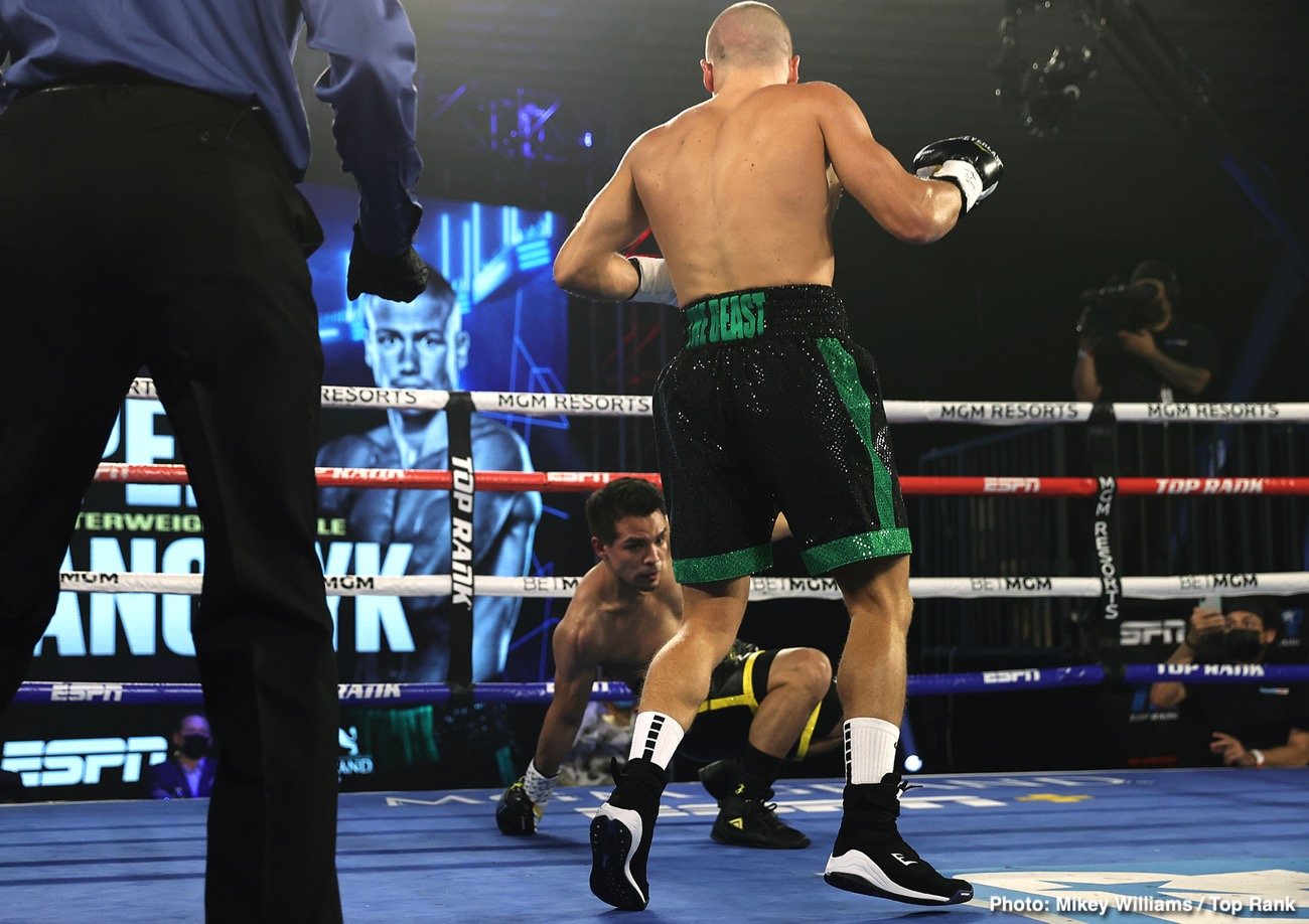 Photos: Jose Zepeda stops Ivan Baranchyk