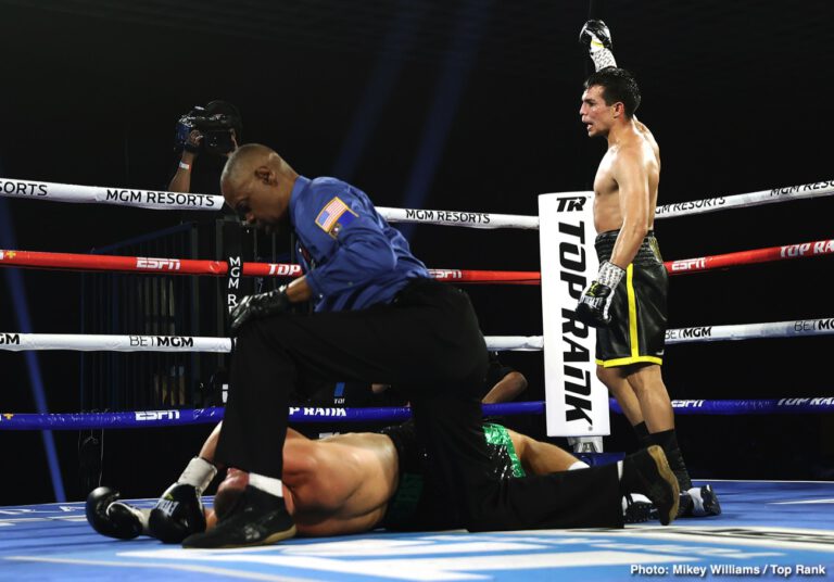 Photos: Jose Zepeda stops Ivan Baranchyk