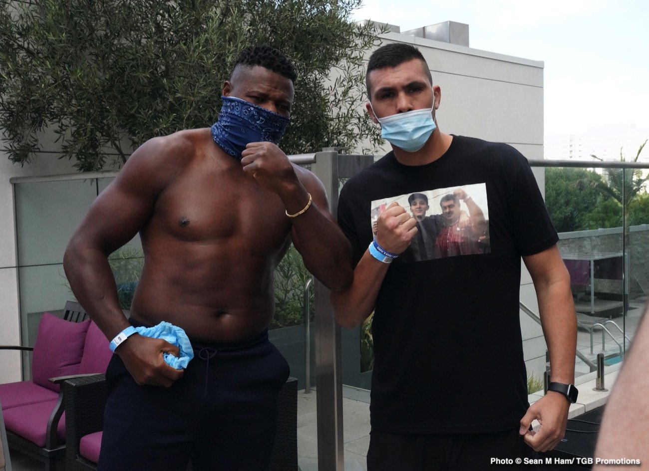 Luis Ortiz vs Alexander Flores FOX Weights & Photos