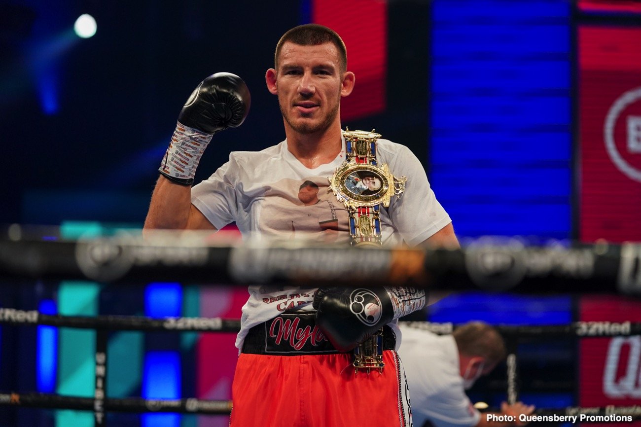 Liam Williams obliterates Robinson, wants Andrade - Boxing Results