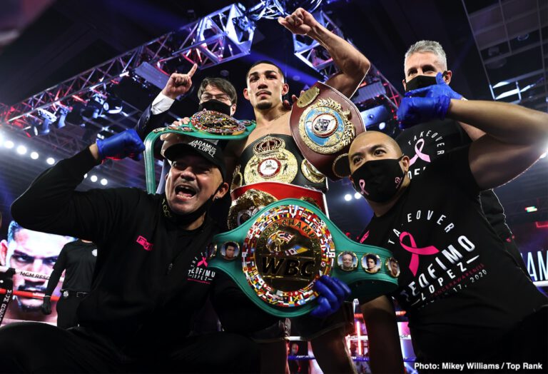 Teofimo Lopez wants to bring boxing back with 50-50 fights