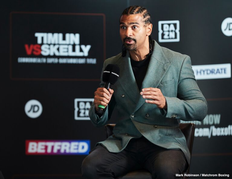 David Haye making comeback against Joe Fournier on Sept.11th