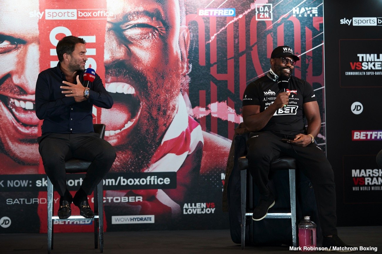 Eddie Hearn's “Mount Rushmore Of Boxing”