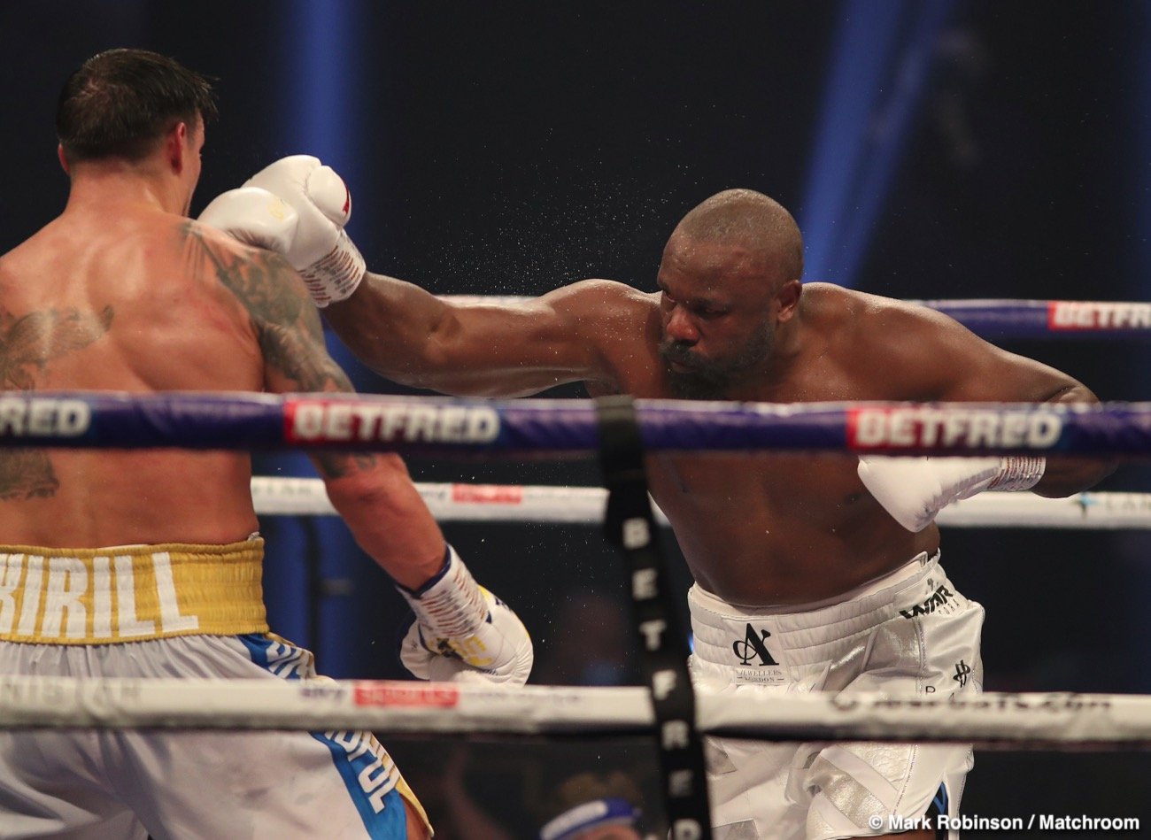 Oleksandr Usyk decisions Dereck Chisora - Boxing Results