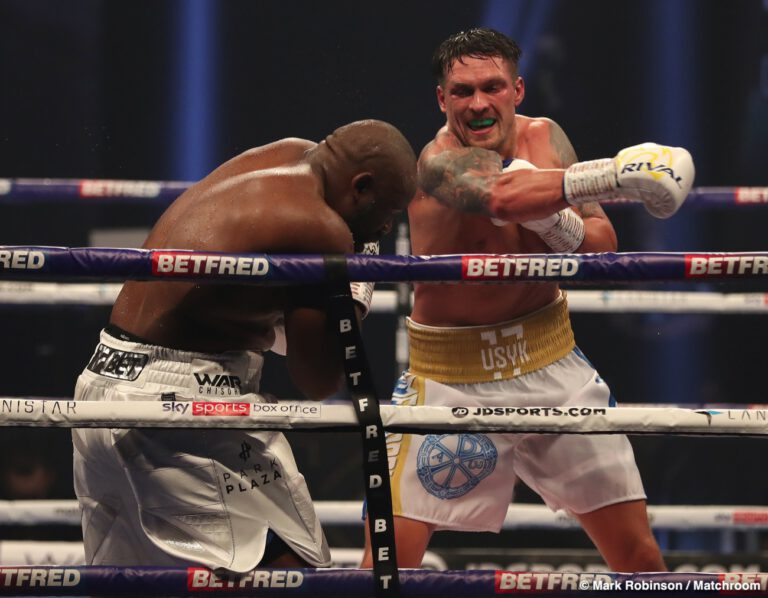 Eddie Hearn says Usyk likely next for Joshua