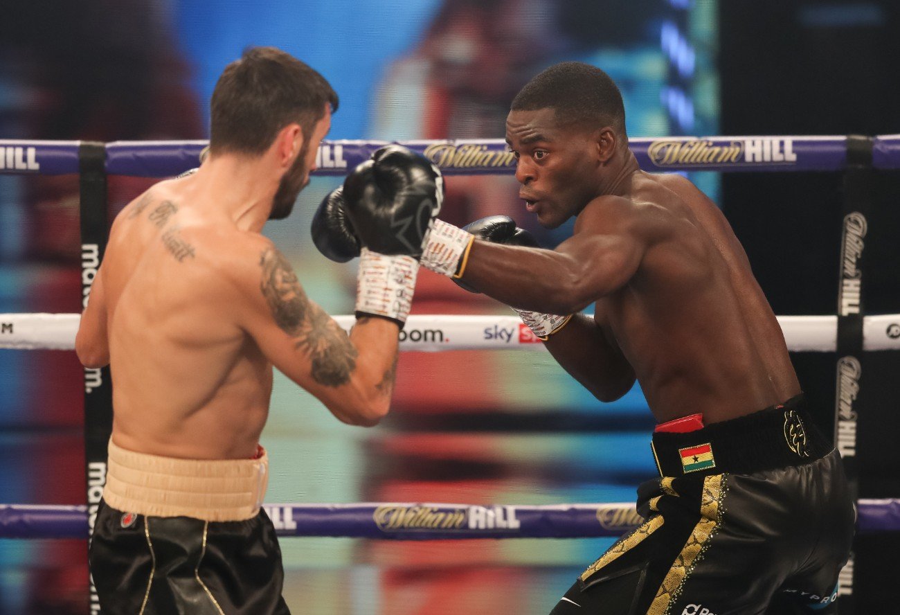 Craig Richards, Joshua Buatsi boxing image / photo