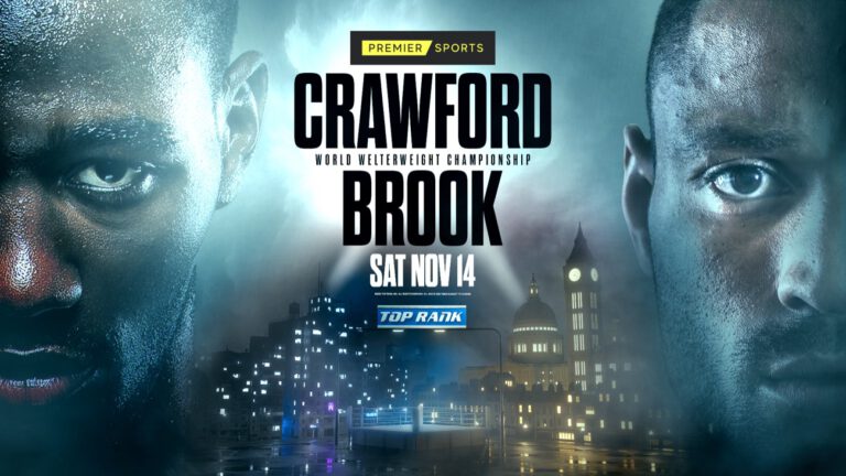 Crawford vs Brook LIVE on Premier Sports 1 in the UK