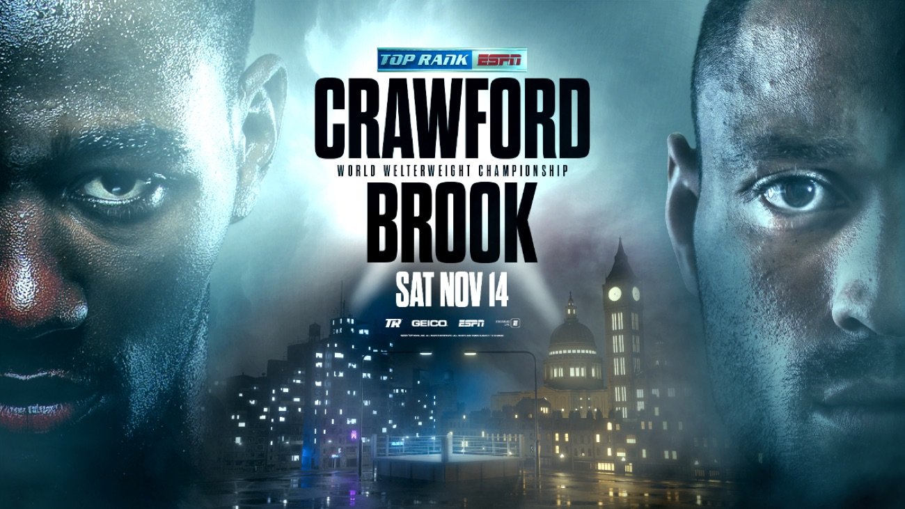 Terence Crawford Battles Kell Brook November 14 LIVE on ESPN