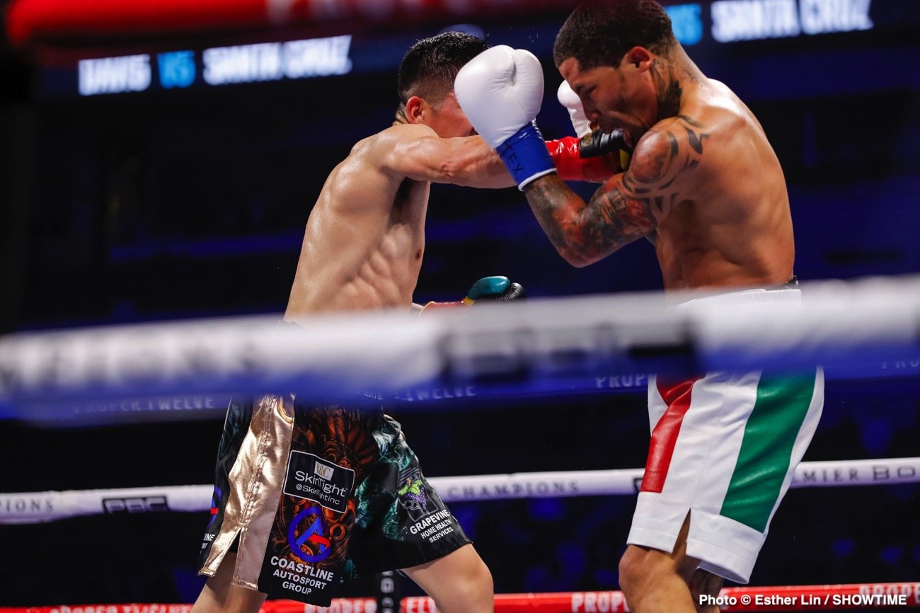 Photos: 'Tank' Davis KOs Santa Cruz in 6th round