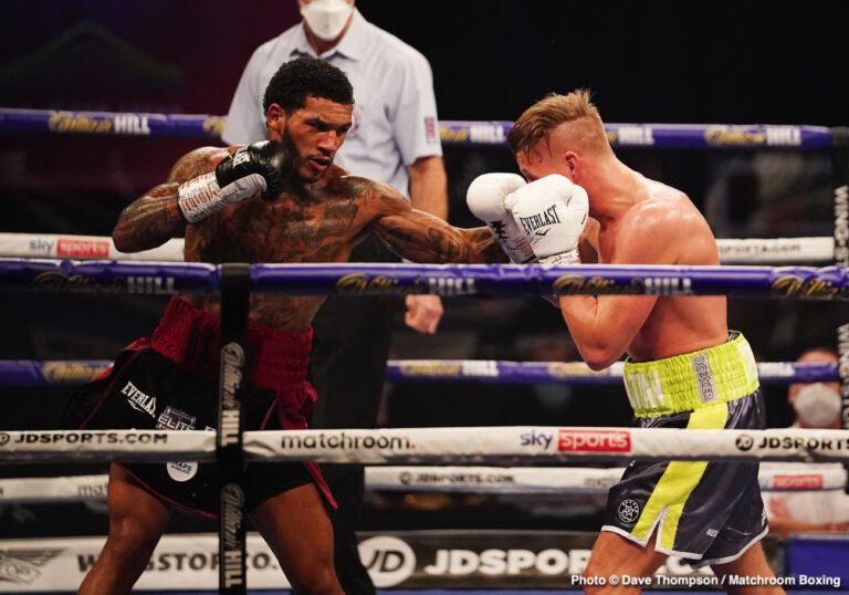 Eddie Hearn says Conor Benn will be ready for world title shot in 3 fights
