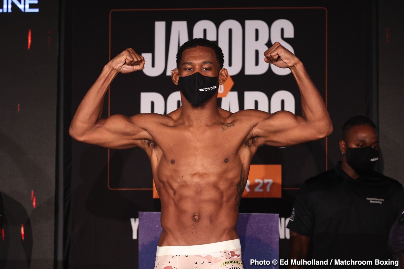 Daniel Jacobs faces Gabriel Rosado tonight on DAZN