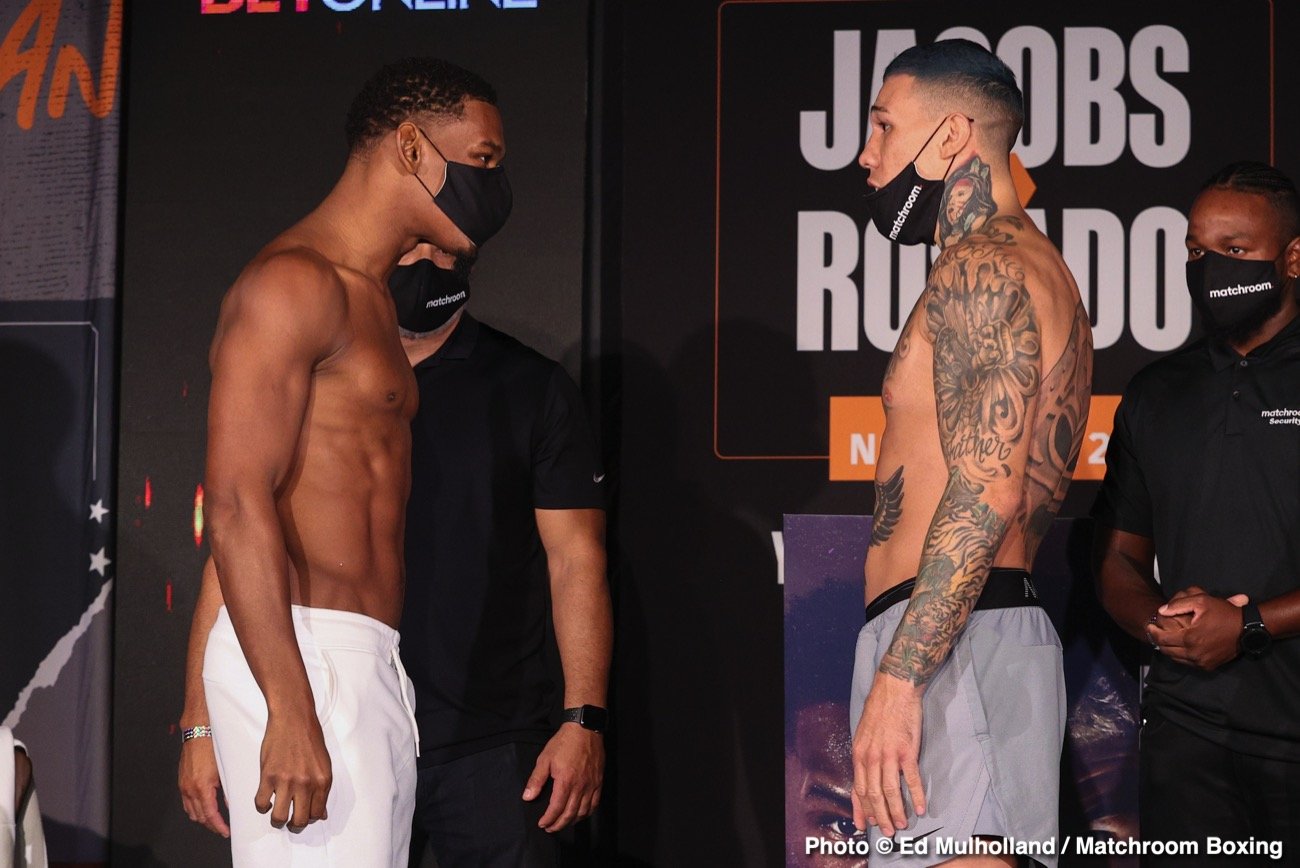 Daniel Jacobs faces Gabriel Rosado tonight on DAZN